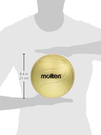 Волейбольний м'яч Molten V5M9500-M Gold, розмір 5, для підписів