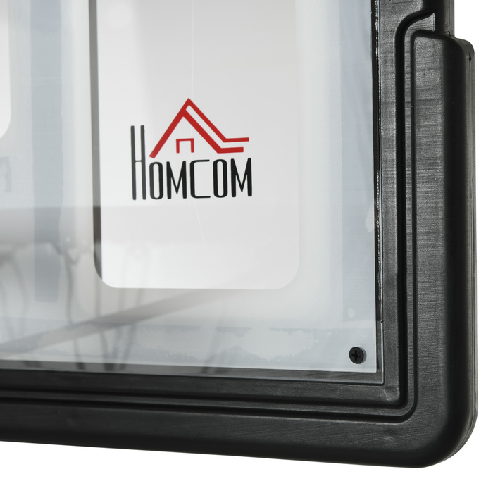 Баскетбольне кільце HOMCOM регулюється по висоті 260-310 см з функцією кочення, стійка підставка для саду та спортивного майданчика
