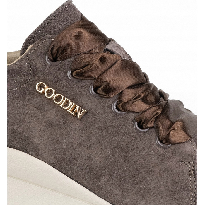 Жіночі спортивні кросівки GOODIN GD-140, шкіряні, міські, легкі, casual, коричневі, 39