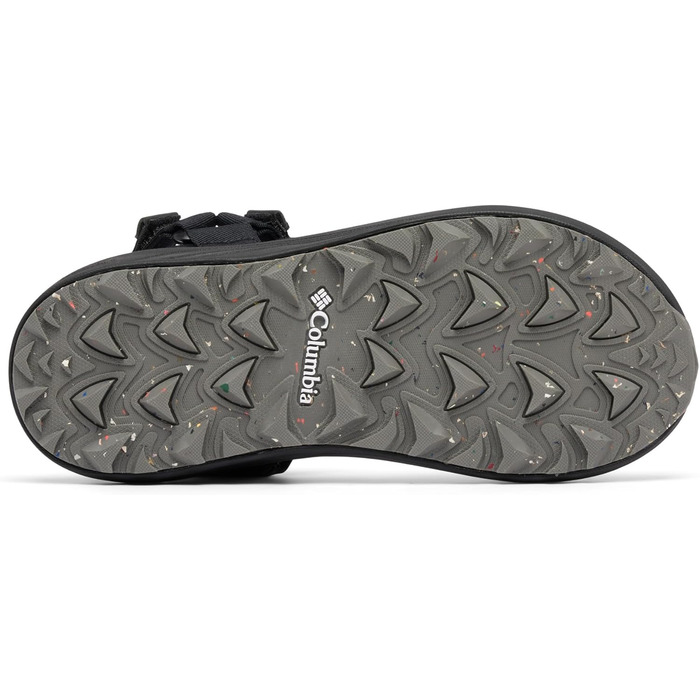 Чоловічі сандалії Columbia Globetrot для спорту та відпочинку на природі (48 EU, чорний/білий)