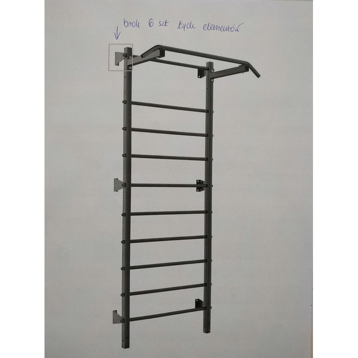 Тренувальна драбинка Dav-Ski, 228 см x 115 см
