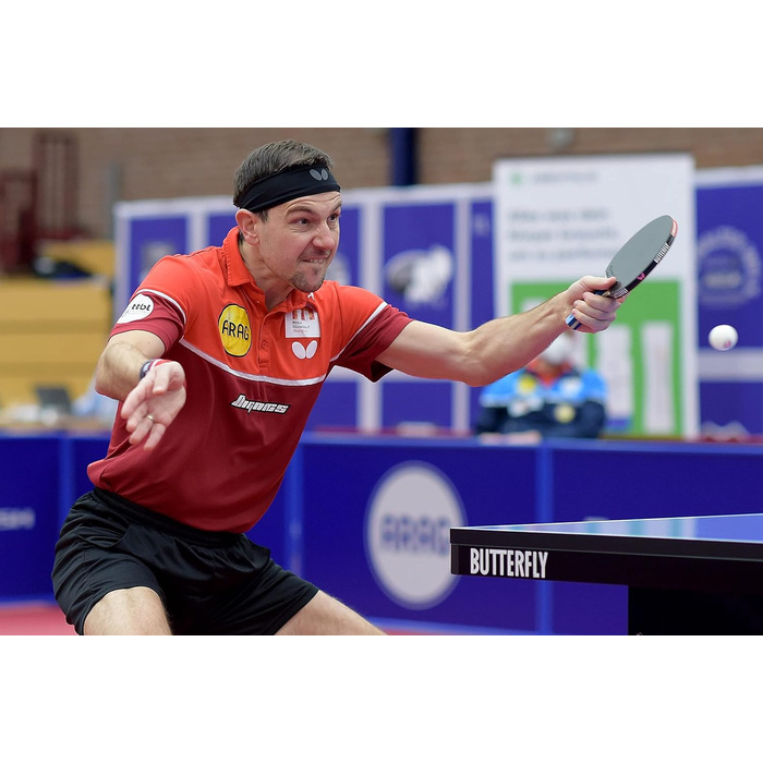 Настільний тенісний ракетка Butterfly Timo Boll Platin, ITTF сертифікат, для професіоналів, анатомічна ручка, накладка Pan Asia