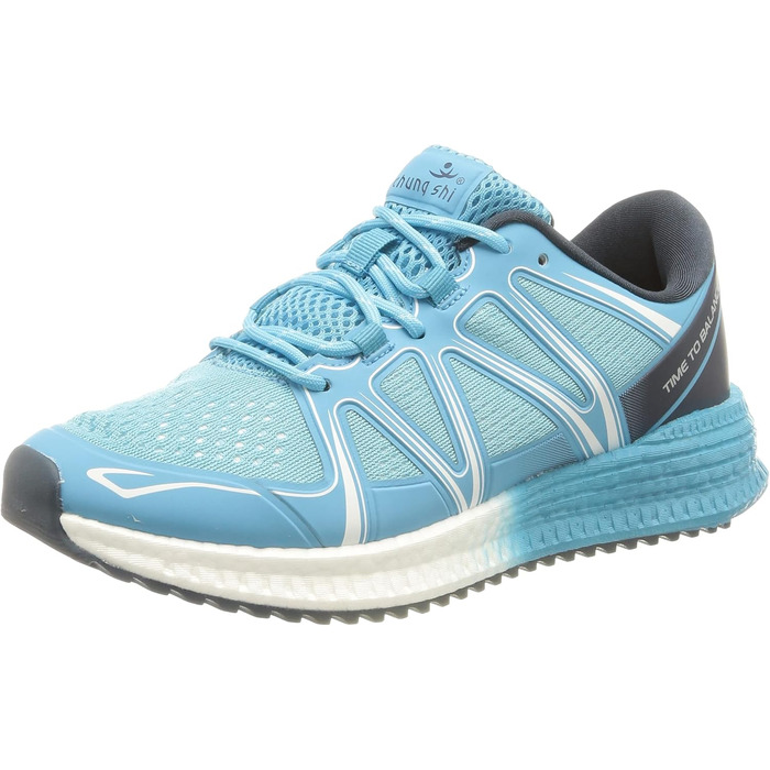 Жіночі бігові кросівки Chung Shi Duxfree Run2balance, розмір 37.5 EU, широка колодка, блакитні