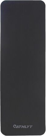 Фітнес килимок Athlyt, чорний, 183 x 60 см, для дому