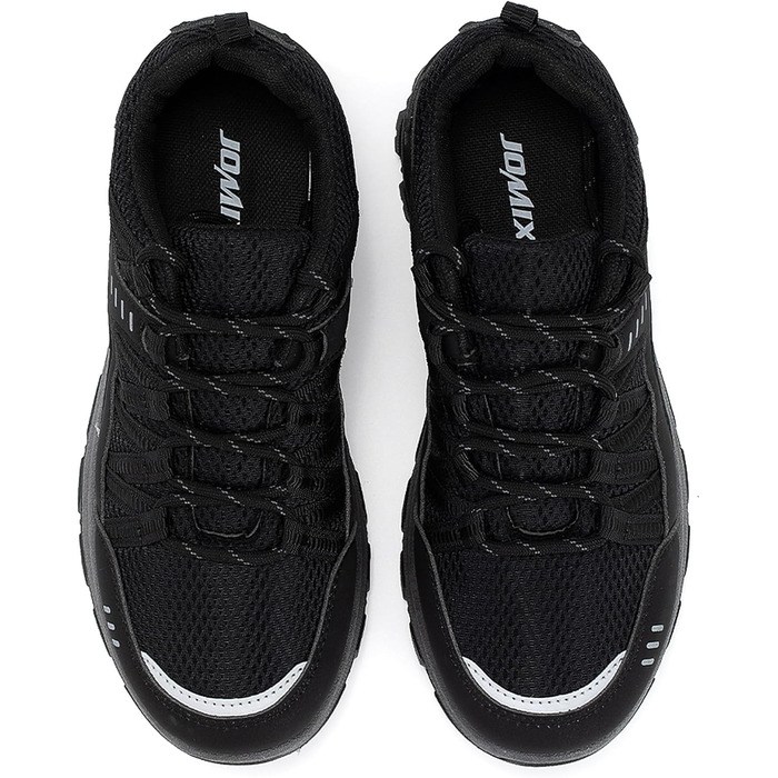 Жіночі трекінгові черевики JOMIX - Легкі черевики для хайкінгу, трекінгу та альпінізму. Зручні, дихаючі, з антиковзкою підошвою (40 EU, Чорний)