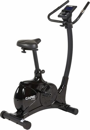 Велотренажер Care Fitness CV-395 для дому, 24 програми, 12 кг маховик, магнітна система, сумісний з Kinomap