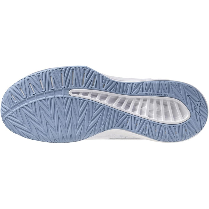 Жіноче волейбольне взуття Mizuno Thunder Blade Z для залу, біле/синій, артикул V1GA237097