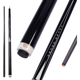 OKHEALING Професійний Більярдний Кіюк T700 з Карбону, 147 см, 12.4 мм, 8 зубців, для 8 та 9 куль