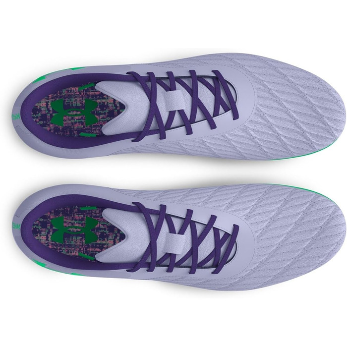 Кросівки футбольні Under Armour Magnetico Select 3.0 FG Unisex, білі, капри (45 EU, фіолетовий)