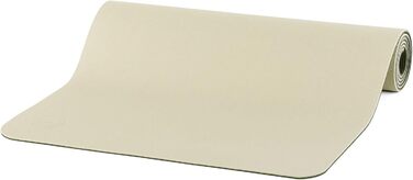 Килимок для йоги Bodhi Lotus Pro | Нековзний килимок для занять спортом, гімнастикою, пілатесом та фітнесом | Антиковзний килимок для йоги | Гіпоалергенний тренувальний килимок Темно-зелений/Зелений (пісок/світло-сірий)