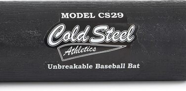 Бейсбольна бита Cold Steel Brooklyn Crusher, 73,7 см, чорна, поліпропілен