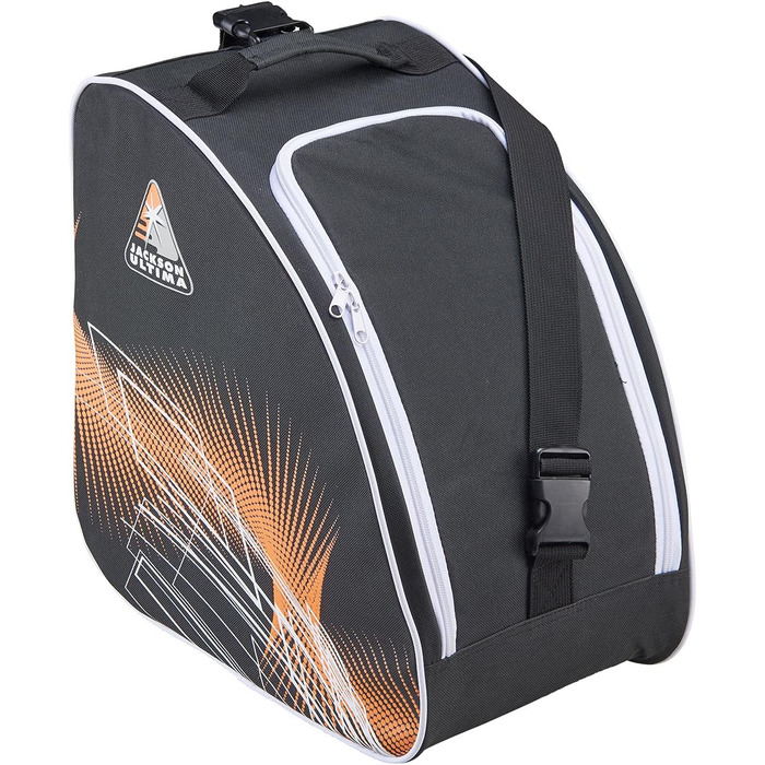 Сумка для ковзанів Jackson Ultima | Якісні ковзани для фігурного катання | Чорний/Помаранчевий, один розмір