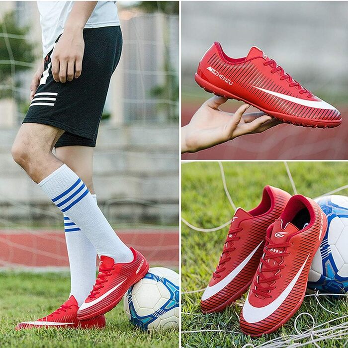 Футбольні бутси для чоловіків та дітей: шипована підошва, для тренувань, футболу, атлетики, унісекс