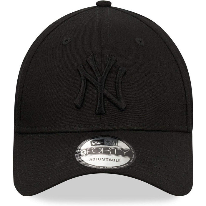 Кепка New Era New York Yankees League Essential 9forty чорного кольору