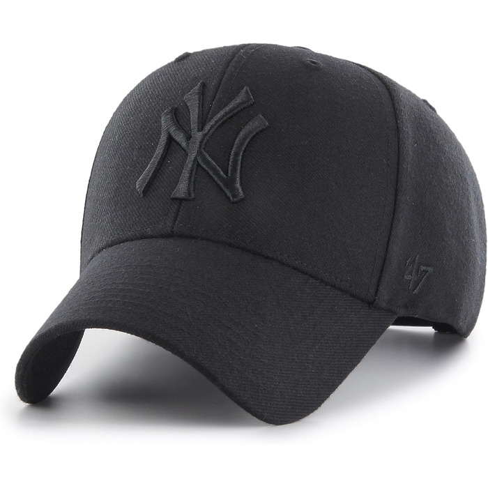 Кепка бейсболка New Era MLB New York Yankees чорна, універсальний розмір