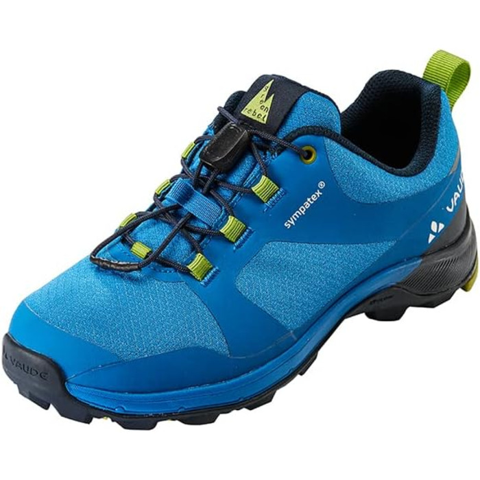 Дитячі туристичні черевики VAUDE Lapita II Low STX, водонепроникні, для хлопчиків та дівчаток (28 EU, Radiate Blue Eclipse)