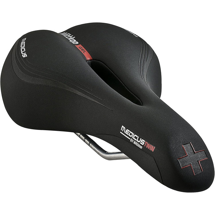 Велосипедне сідло WITTKOP з Medicus Concept та гелевою підкладкою: комфорт для жінок та чоловіків | MTB, трекінг, City