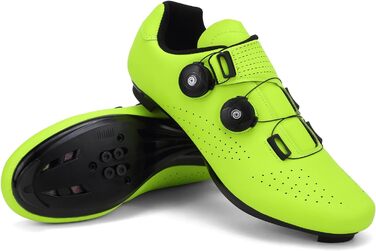 Велотуфлі чоловічі MTB, шосейні, для маунтбайку та шосе, дихаючі, SPD/SPD-SL, 43 EU, зелені