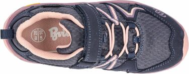 Дитячі трекінгові черевики Brütting Rockwall (30 EU, морський/рожевий)