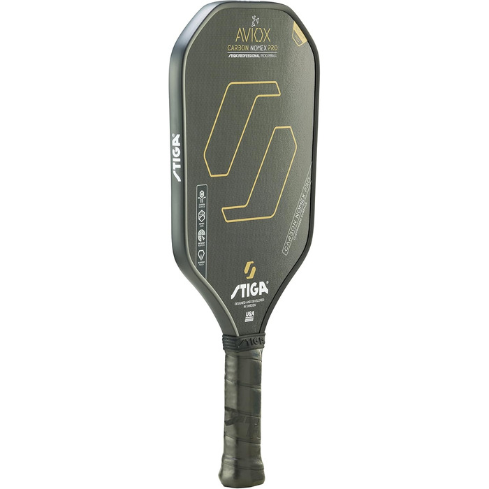 Професійна ракетка для піклболу STIGA Aviox Carbon Nomex Gold