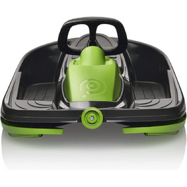 Гізмо Райдерс - двомісний санки для катання на снігу з диференціальним керуванням та низьким гальмом, Stratos Mystic Green