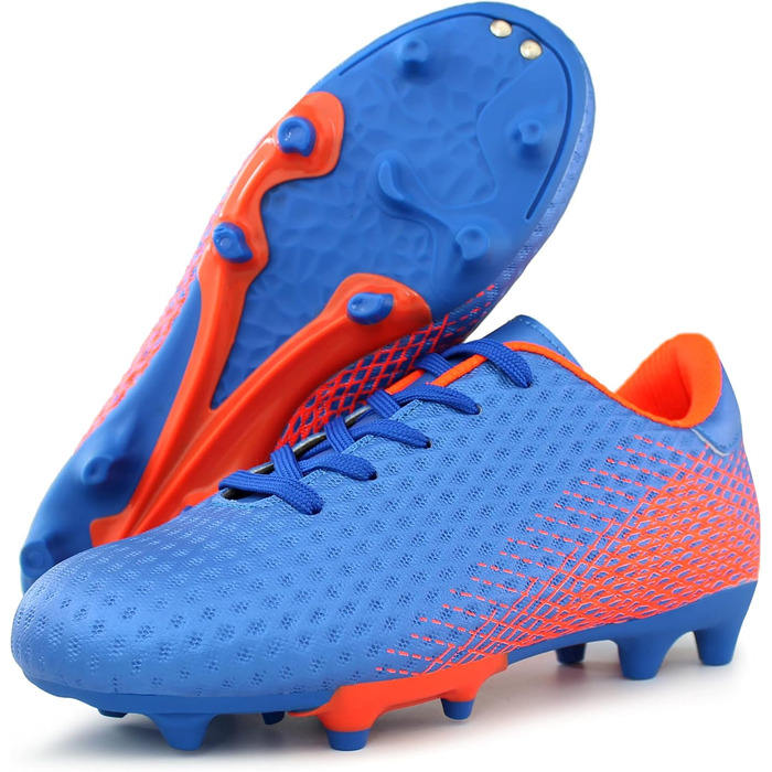 Дитячі футбольні бутси Hawkwell для хлопчиків та дівчаток, розмір 33 EU, морський колір