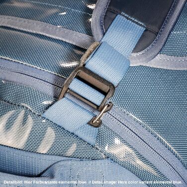 Сумка-рюкзак Tatonka Barrel 65 л, чорна, водонепроникна, з замком