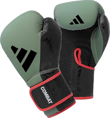 Боксерські рукавички Combat 50 зелено-чорні, для тренувань
