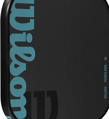 Піклбол ракетка Wilson Tempo Pro 16 з вуглецевого волокна, широка, для піке́лболу, для чоловіків і жінок, для просунутих гравців