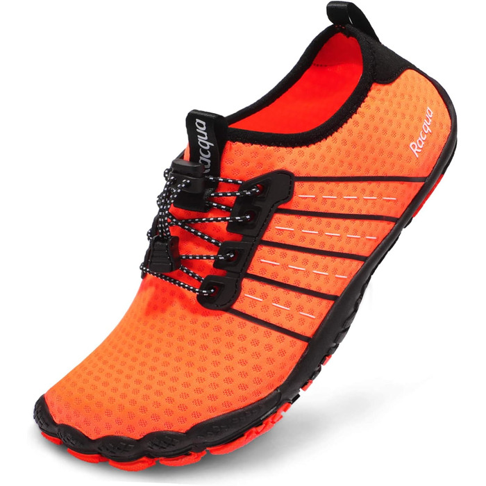 Чоловічі та жіночі водяні шльопанці з сітчастої тканини, barefoot, Wz112, помаранчевий колір