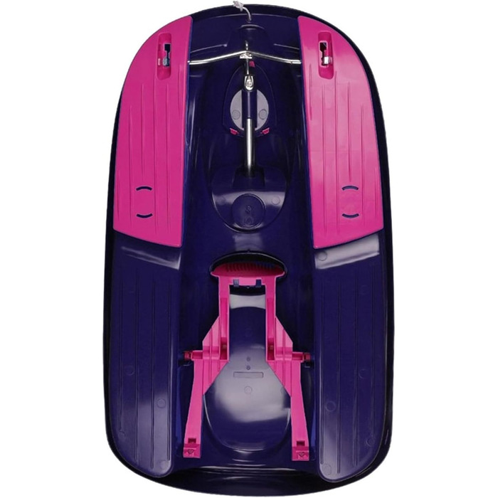 Hamax Bob Lenkschlitten - Снігова тачка-каталка з кермом Hamax SNO Dragon violett