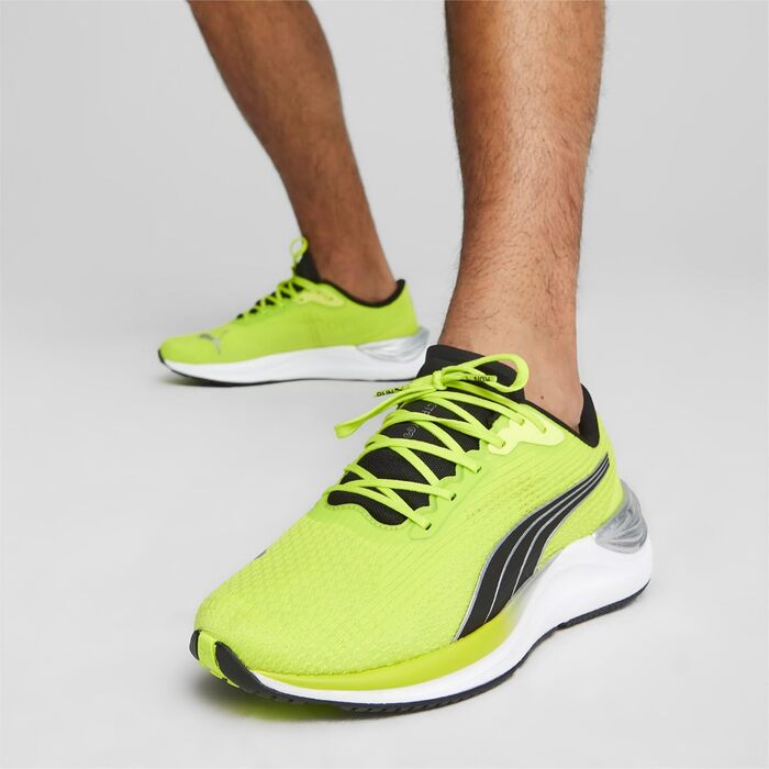 Кросівки чоловічі PUMA Electrify Nitro 3, 42 EU, Lime Pow/Puma Black/Puma Silver