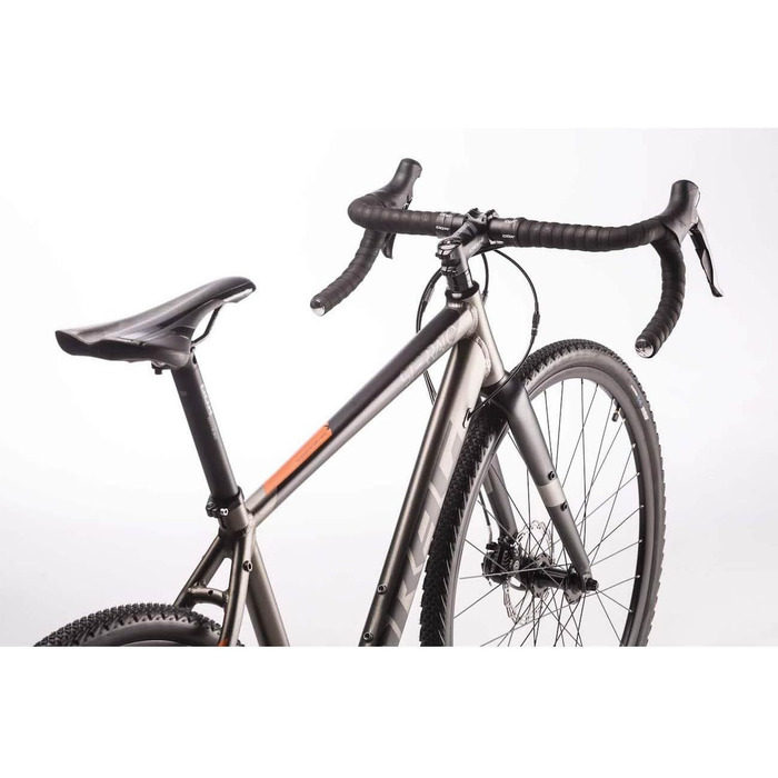Чоловічий гравійний велосипед Airtracks 28 дюймів STERRATO 3.0 Bike 2 x 8 швидкісний Shimano Claris RD-R2000 8-швидкісний - висота рами 49 см, 52 см і 5 5см - Модель 2024 (55см (для зросту 175-188см))