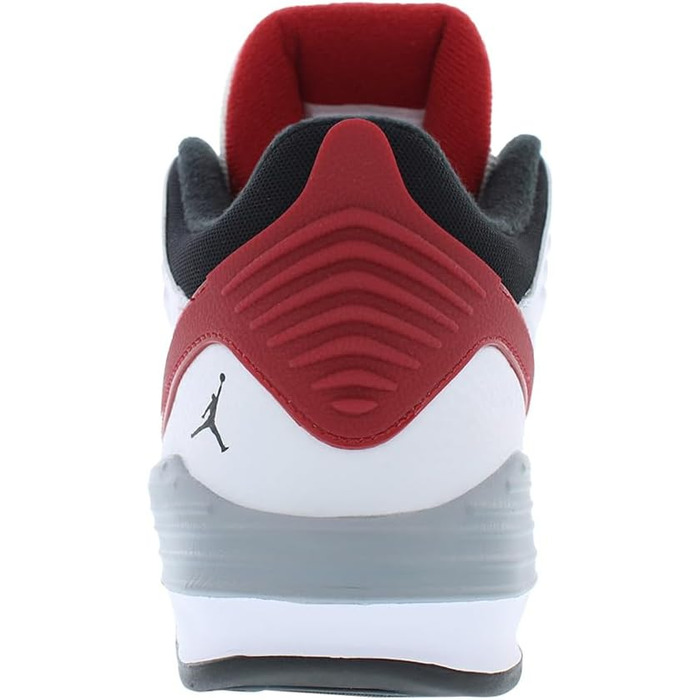 Кросівки Nike Jordan Max Aura 5 для баскетболу (46 EU, Білий Shell, Чорний Core, Червоний Varsity, Білий Ghost)