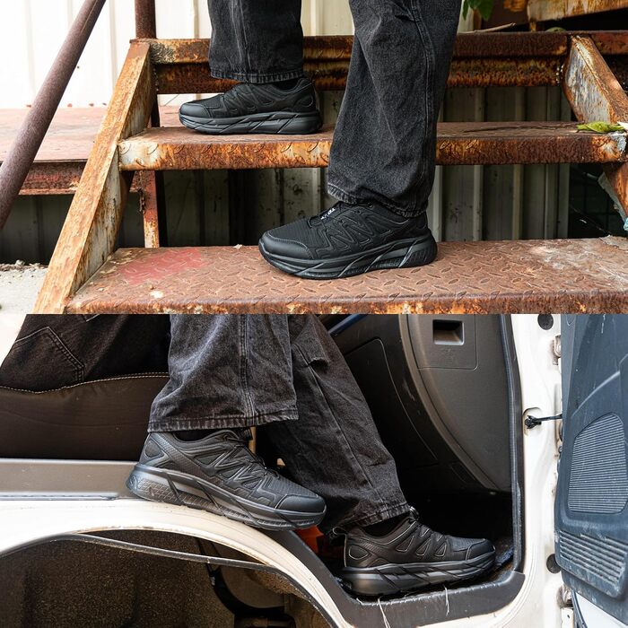 Кросівки для чоловіків та жінок. Спортивні кросівки для бігу та трейлраннінгу. Чорні кросівки, розміри EU 37-47 (J1 Schwarz, 42 EU)