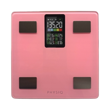 Ваги для ванної Physiq 2104, рожеві