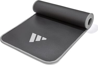 Adidas тренувальний килимок сірий, фітнес, спортзал, нековзний