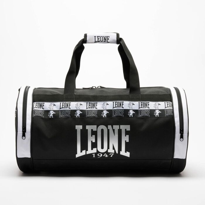 Leone 1947 спортивна сумка Iconic чорна – тренувальна сумка для залу, фітнесу, єдиноборств і подорожей