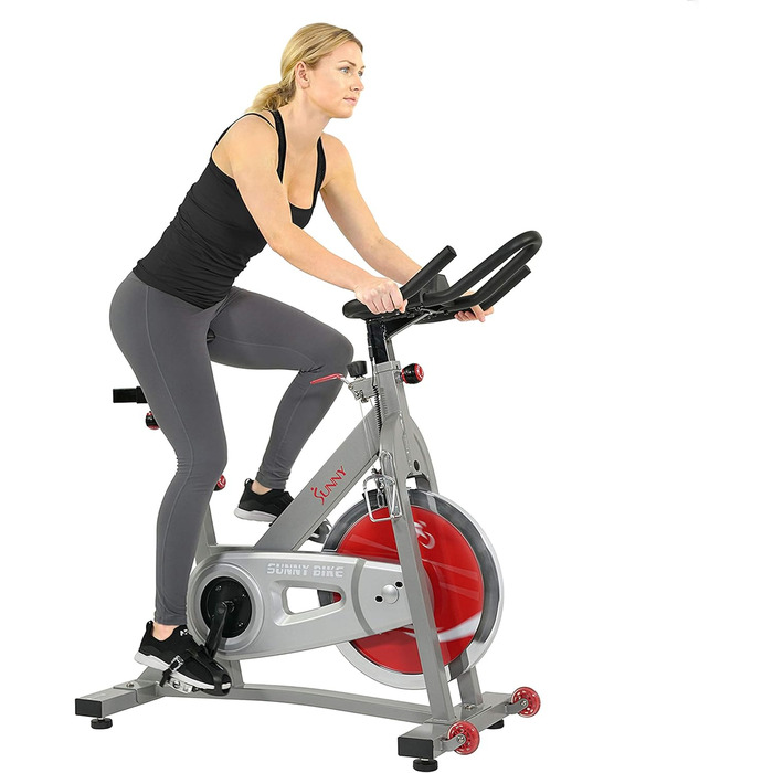 Велотренажер Sunny Health & Fitness Pro II з тримачем для пристроїв та розширеним дисплеєм, SF-B1995, для дому