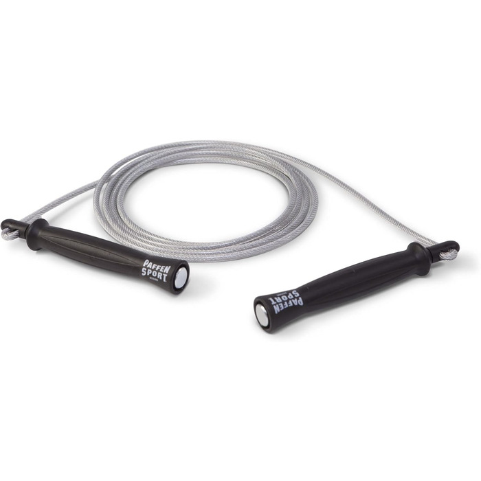 Скакалка для фітнесу PAFFEN SPORT Star з PVC покриттям та кріпленням для додаткових ваг, 280 см