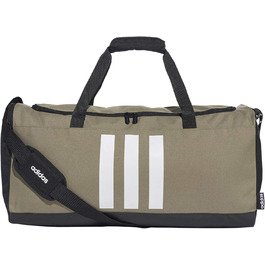 Сумка спортивна Adidas 3S Duf M, зелена/чорна/біла, універсальна, GE6153