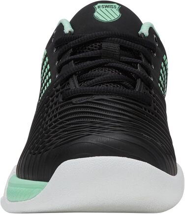 Жіноче тенісне взуття K-Swiss Express Light 3 Carpet - чорний, неон м'ята, неон пастельний рожевий (43 EU)