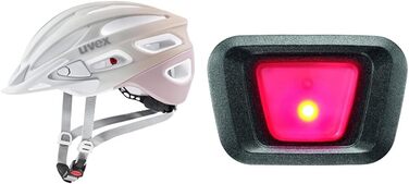 Велошолом Uvex True cc 55-58 см з LED підсвіткою XB048