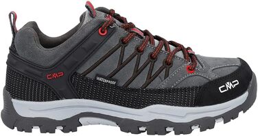 CMP Rigel - дитячі трекінгові півчеревики для туризму (7 UK, сірий Ferrari)