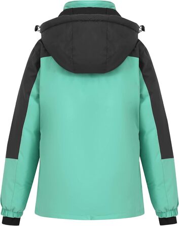 Жіноча водонепроникна куртка-дощовик Spmor, легка, вітронепроникна, з капюшоном, світло-зелена