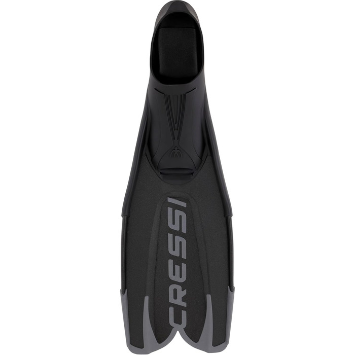 Ласти Cressi Agua Pro Vollfußflosse (36/37, Чорні) - для дайвінгу та плавання, зручні, з потужним імпульсом
