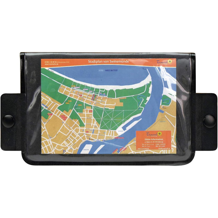 Велосумка на кермо KlickFix Aventour Compact, чорна, 3 л