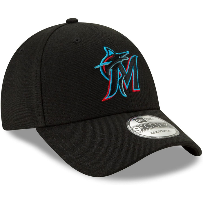 Кепка New Era Miami Marlins 9forty Adjustable MLB, чорний