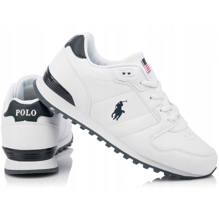 Кросівки Polo Ralph Lauren, екошкіра, білі, розмір 33