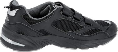 Кросівки для фітнесу Brütting Force V Unisex Біло-сині/Срібні (37 EU, Чорний/Сірий)